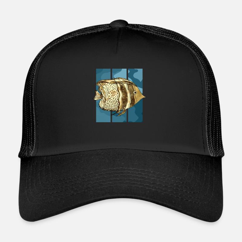 Fish Trucker Cap