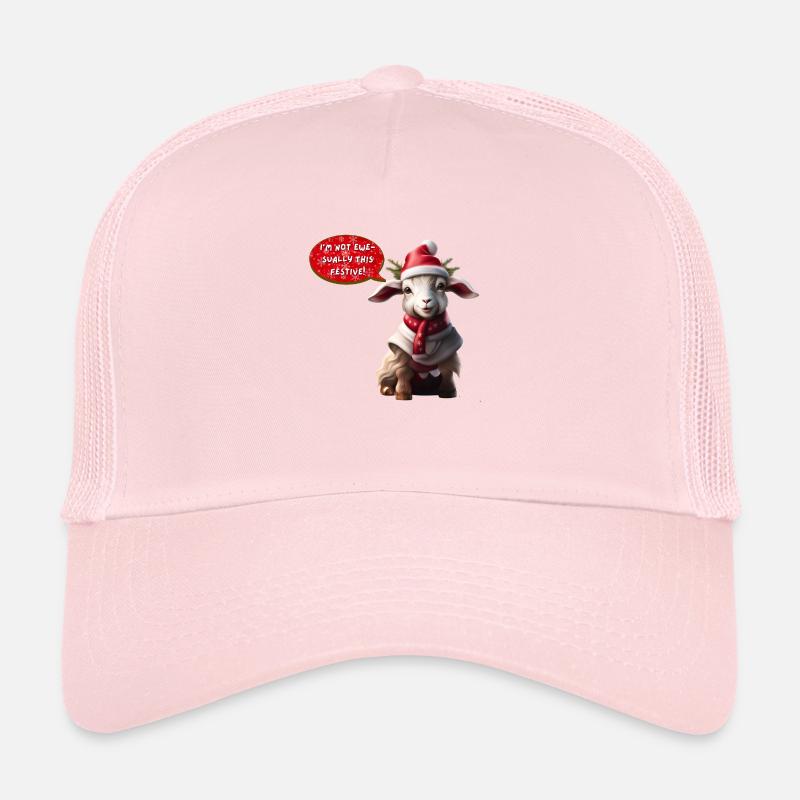 Christmas Lamb Trucker Cap