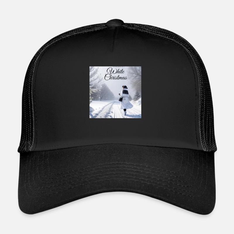 Weiße Tschistmen Trucker Cap