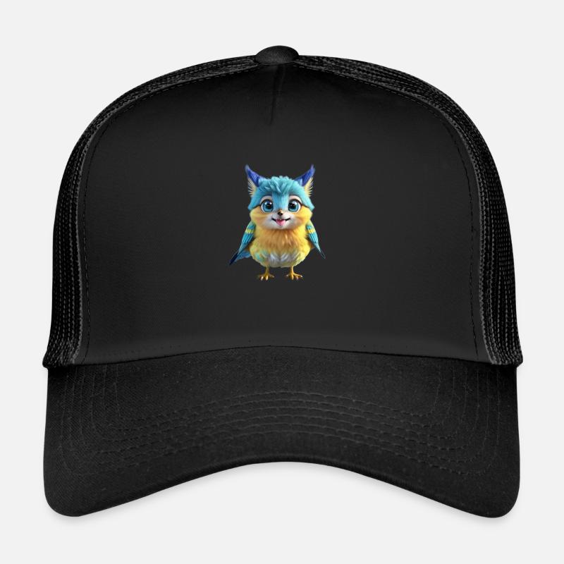 Oiseau jaune mignon Casquette trucker 
