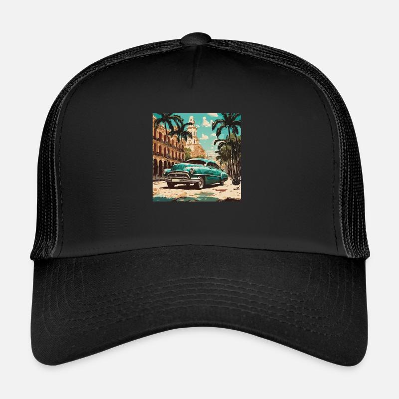 Oldtimer in Havanna Trucker Cap