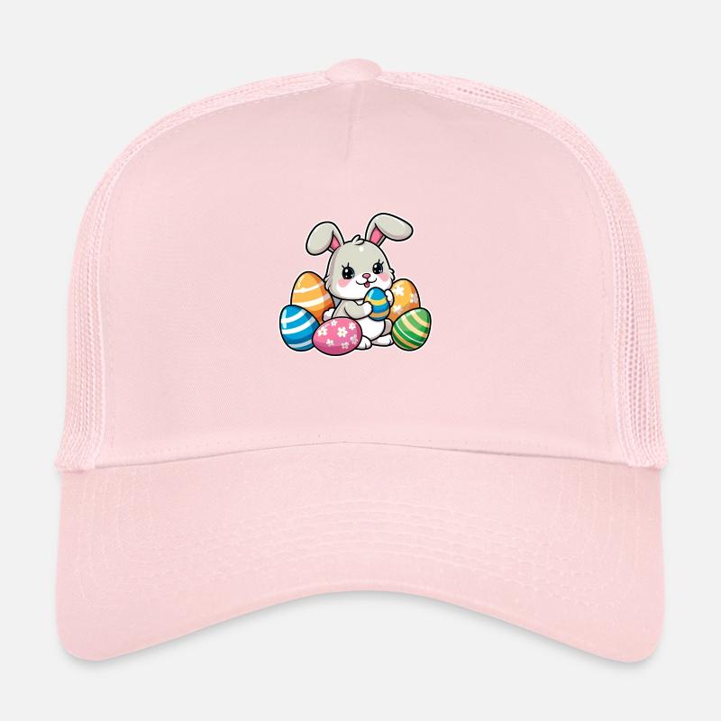 Big Egg Bunny Trucker Cap