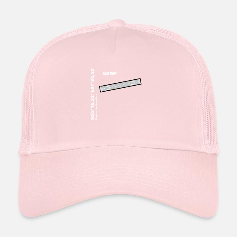 Airfield EDWF design with names and coordinates Trucker Cap