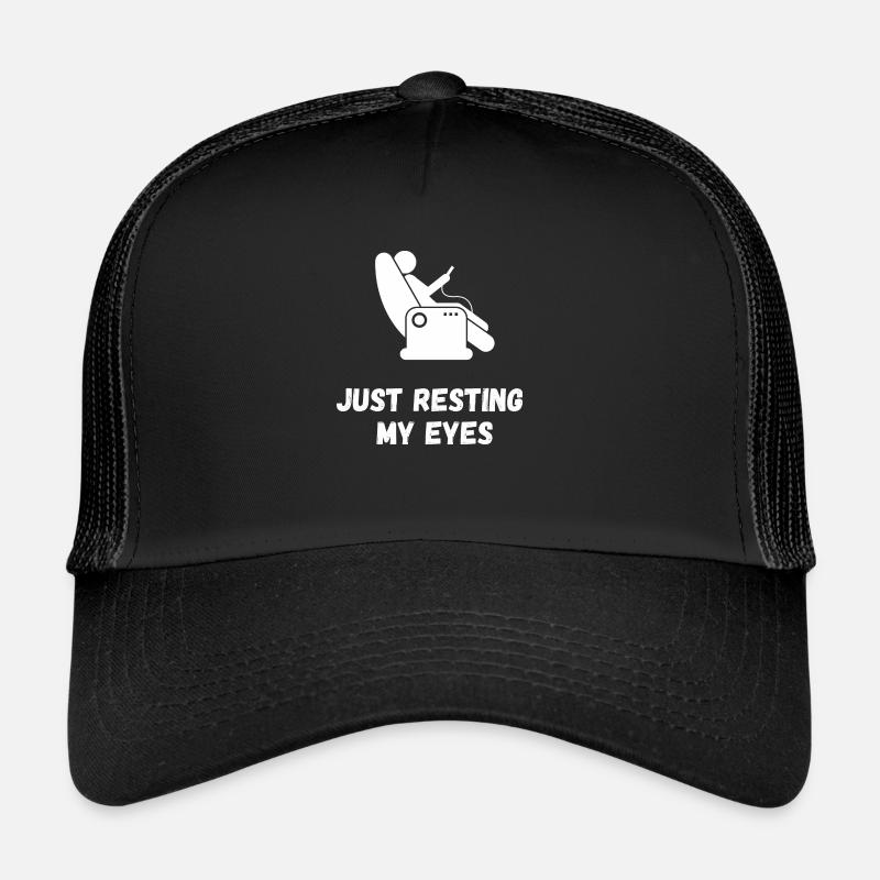 Just Resting My Eyes Casquette trucker 