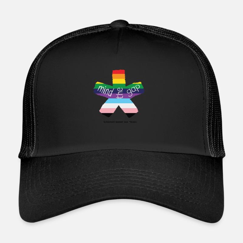 blockedTitle - Trucker Cap - Schwarz/Schwarz