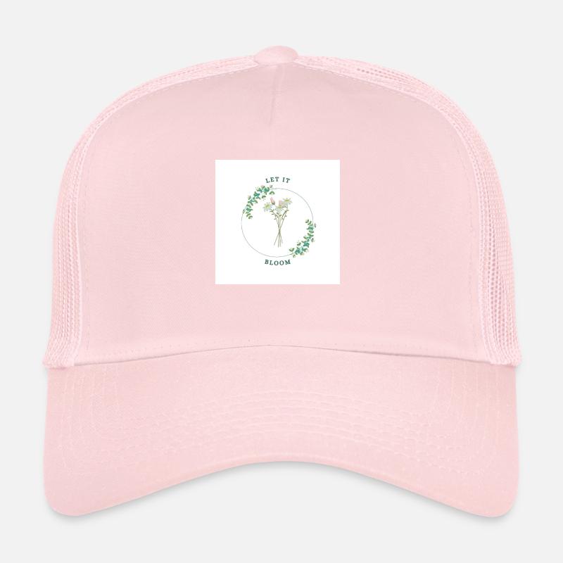 Imprimé fleuri Casquette trucker 