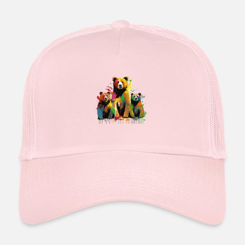 Grafitti Bears Trucker Cap