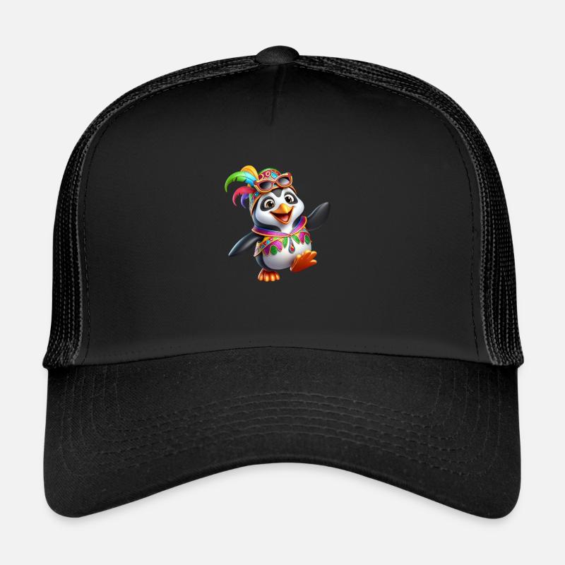Karneval Pinguin Trucker Cap