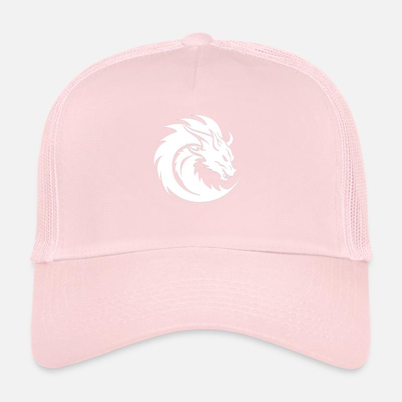 Fantasy Drache Anime Drachenkopf Mythisches Reptil Trucker Cap