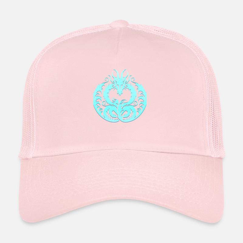 Fantasy Drache Anime Drachenkopf Mythisches Reptil Trucker Cap