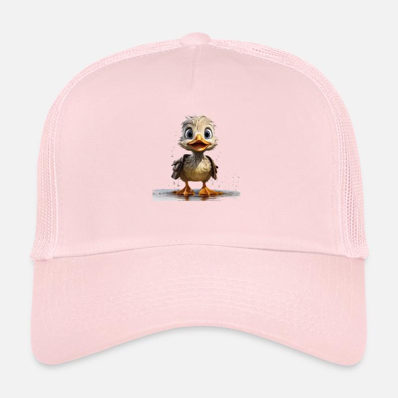 Funny duck soaking wet Trucker Cap