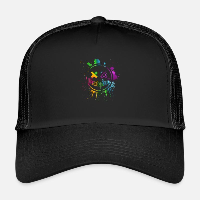 Pixelsmiley (en anglais seulement) Casquette trucker 