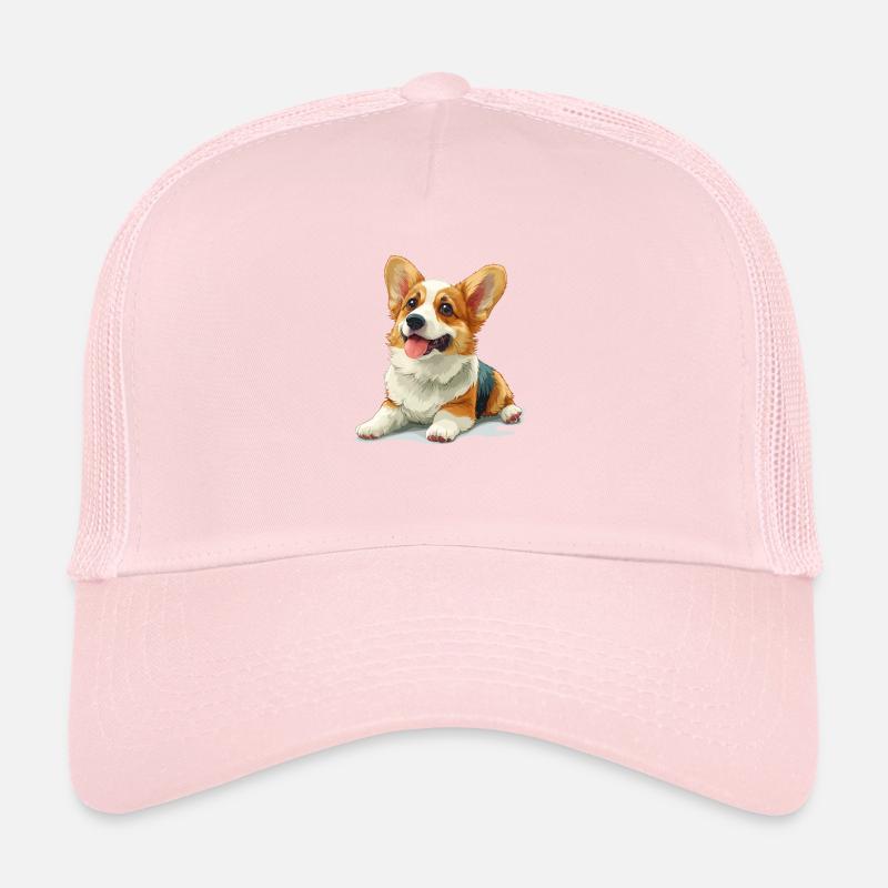 Mignon petit chien Casquette trucker 