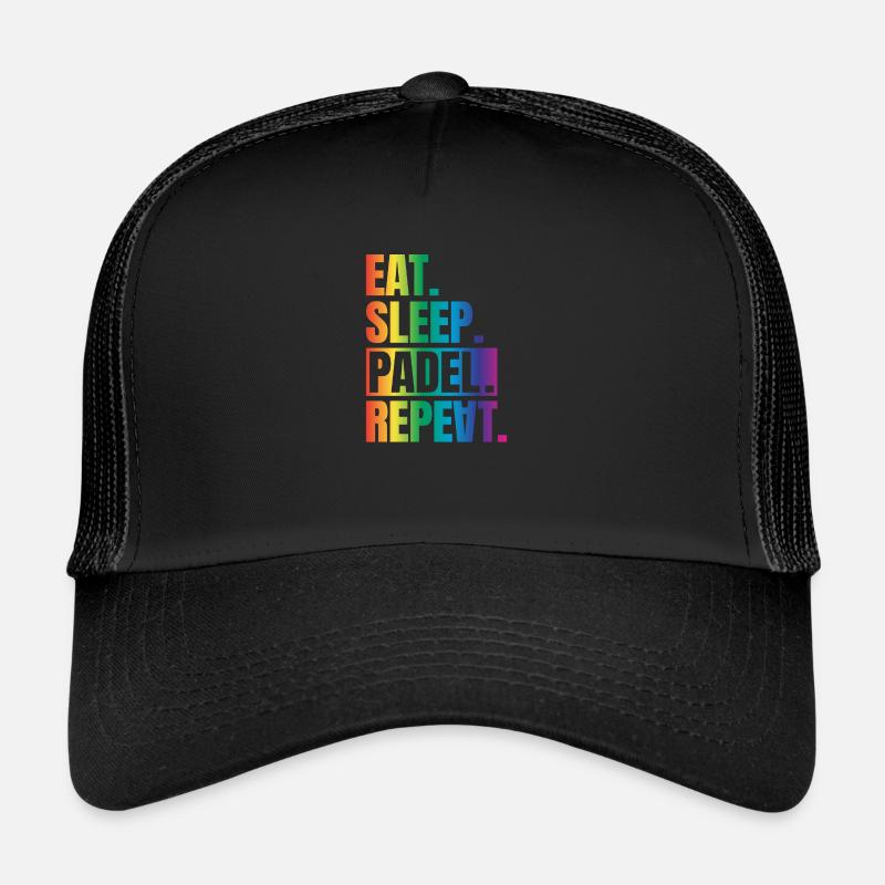 Eat Sleep Padel Repeat Trucker Cap