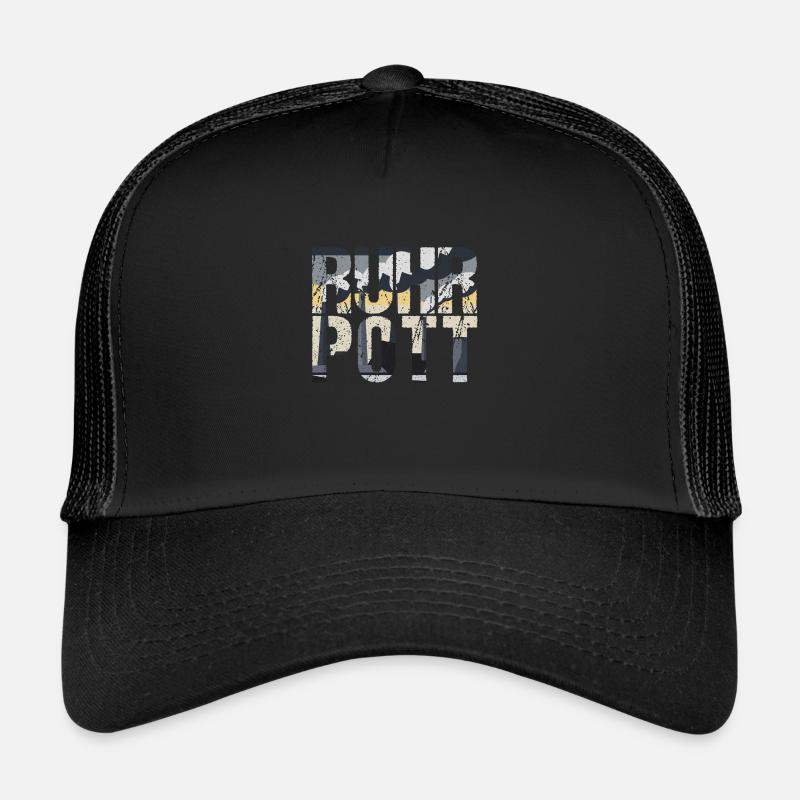 Lettrage Ruhrpott Casquette trucker 