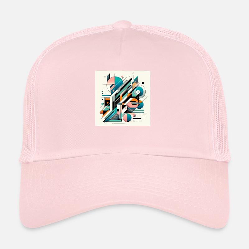 Modern Matrix Trucker Cap