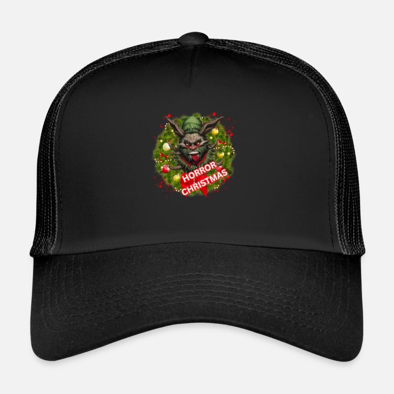 Dark Chrismas Trucker Cap