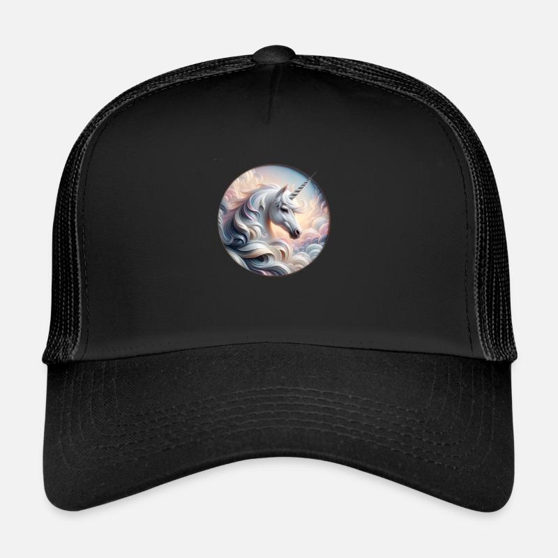 Licorne magique et enchanteresse Casquette trucker 