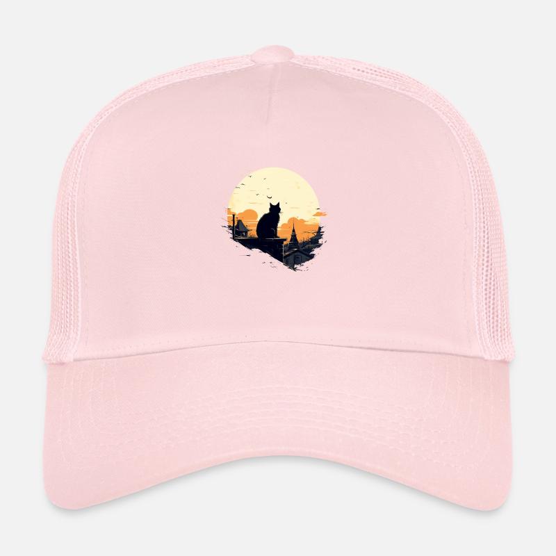 Lonely cat Trucker Cap