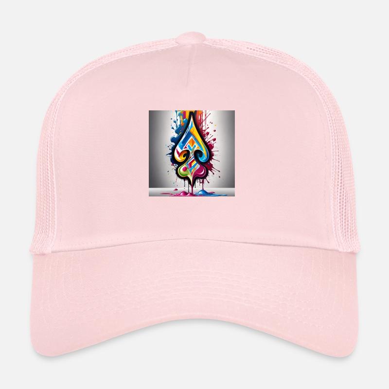 Graffiti Spades Trucker Cap