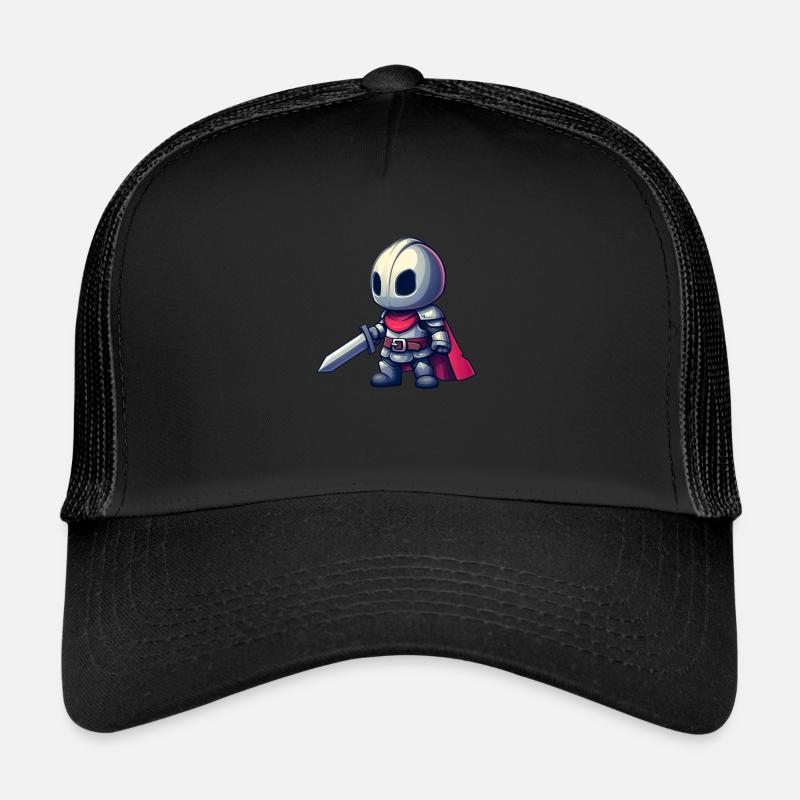 Chevalier courageux dans le style de la bande dessinée pour les enfants Casquette trucker 