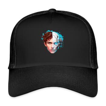 AI - Revolution - Trucker Cap - black/black - Front