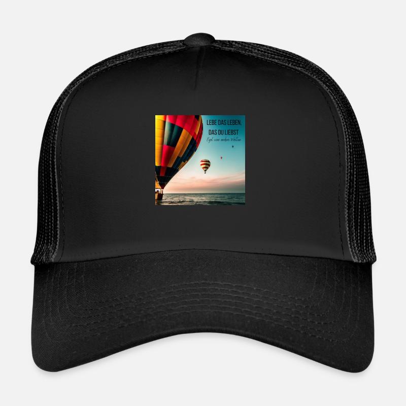 Motivation - Trucker Cap - Schwarz/Schwarz