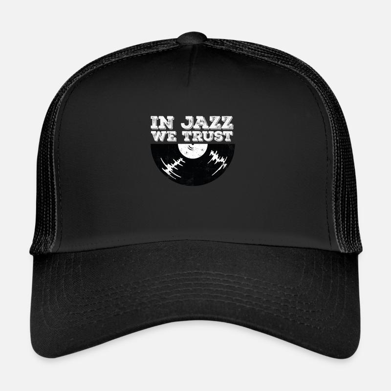 Dans le jazz, nous avons confiance Casquette trucker 