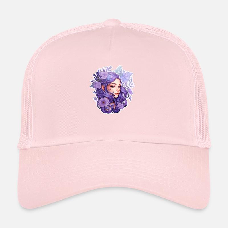 Violetta Lavande Casquette trucker 