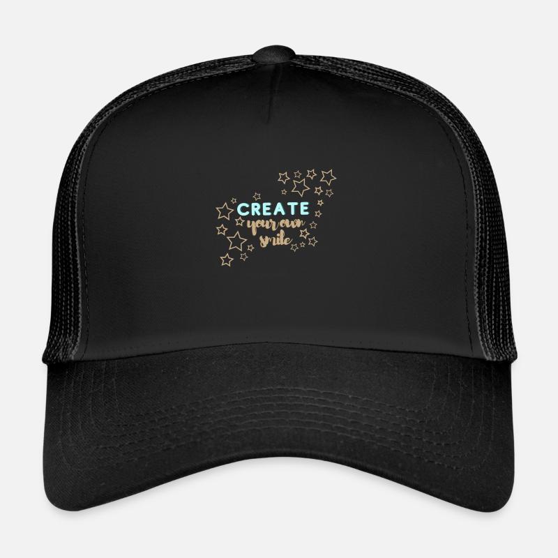 Create your own smile Trucker Cap