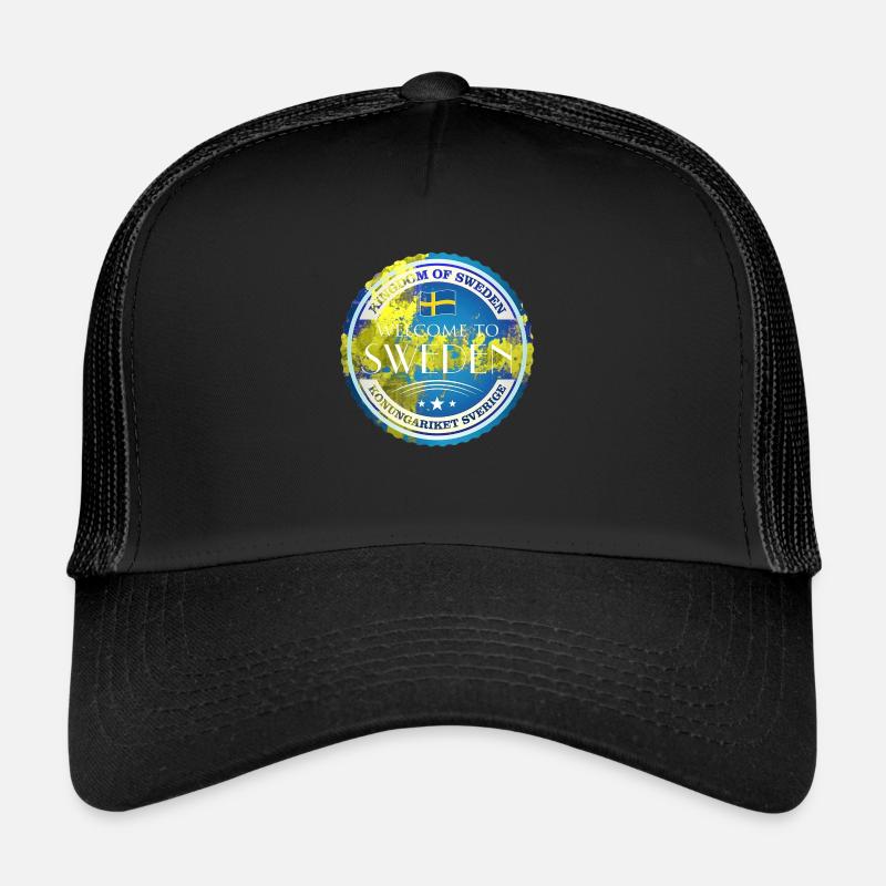 Schweden Schweden Elch bestes Tier Geweih Hirsch Hirsch Trucker Cap
