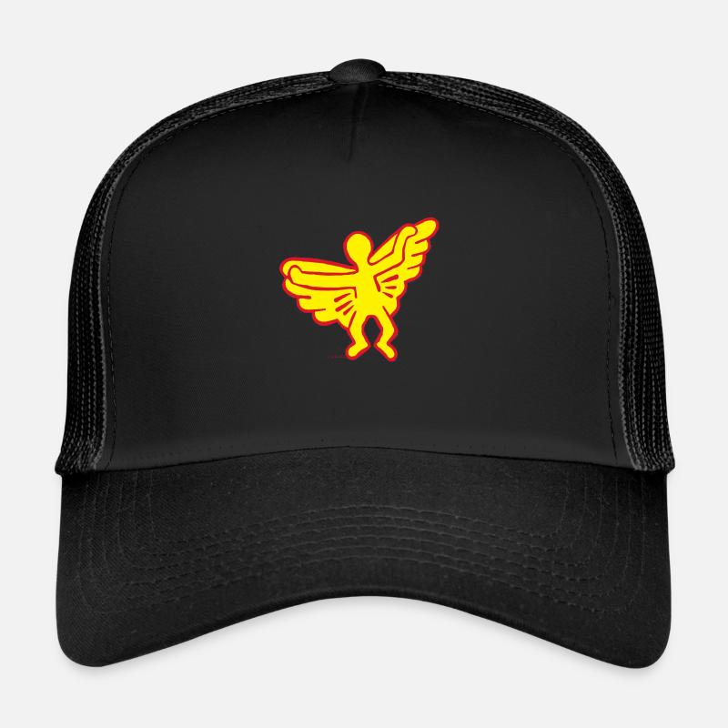 hommage à K.H. - Casquette trucker  - noir/noir