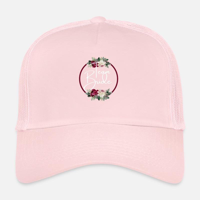 Team Floral Strap - Matching Tshirt Trucker Cap