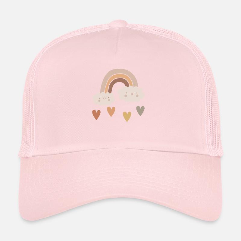 Farbpfade: Boho Regenbogen Trucker Cap