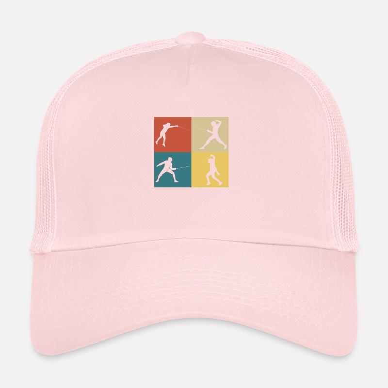 Retro Vintage Fechter Trucker Cap