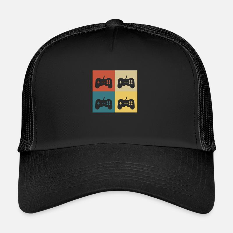 console vintage rétro Casquette trucker 