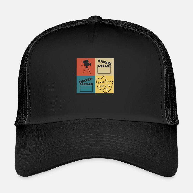 Retro-Vintage-Theater Trucker Cap