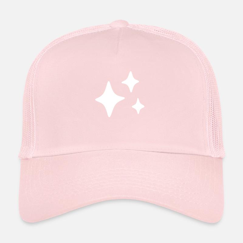 Sparkles White Trucker Cap