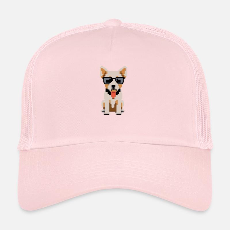 Pixou le chien Casquette trucker 