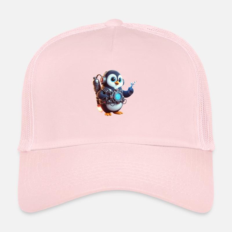 Pingouin Futuriste 2 Casquette trucker 