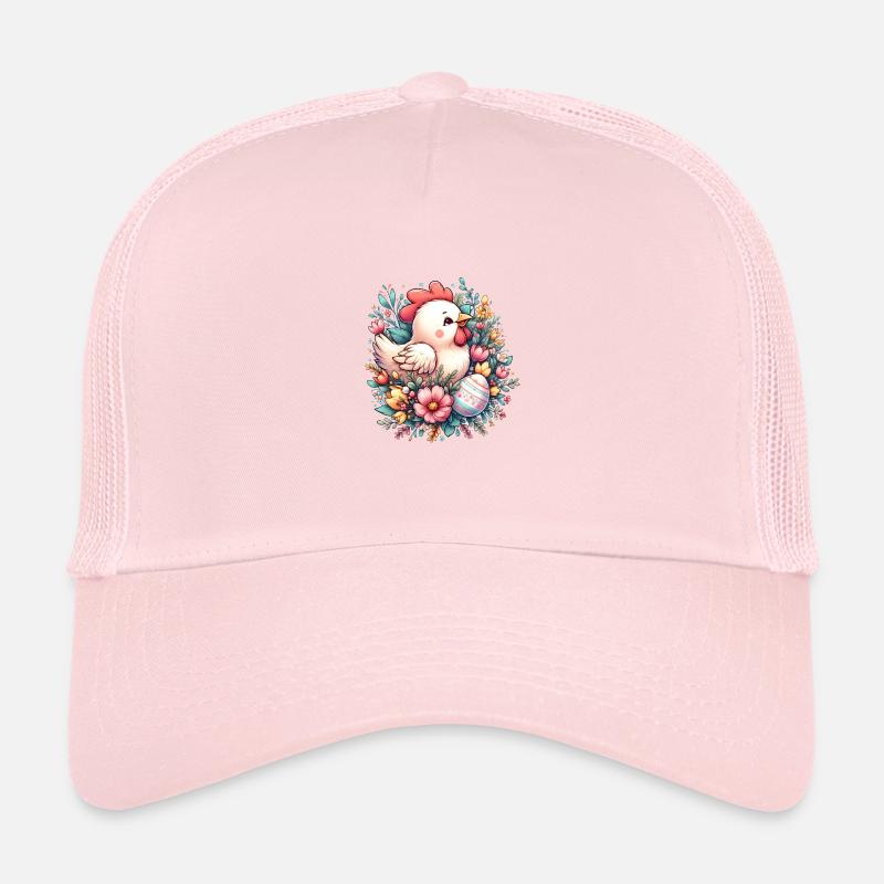 Chicken for Easter Trucker Cap