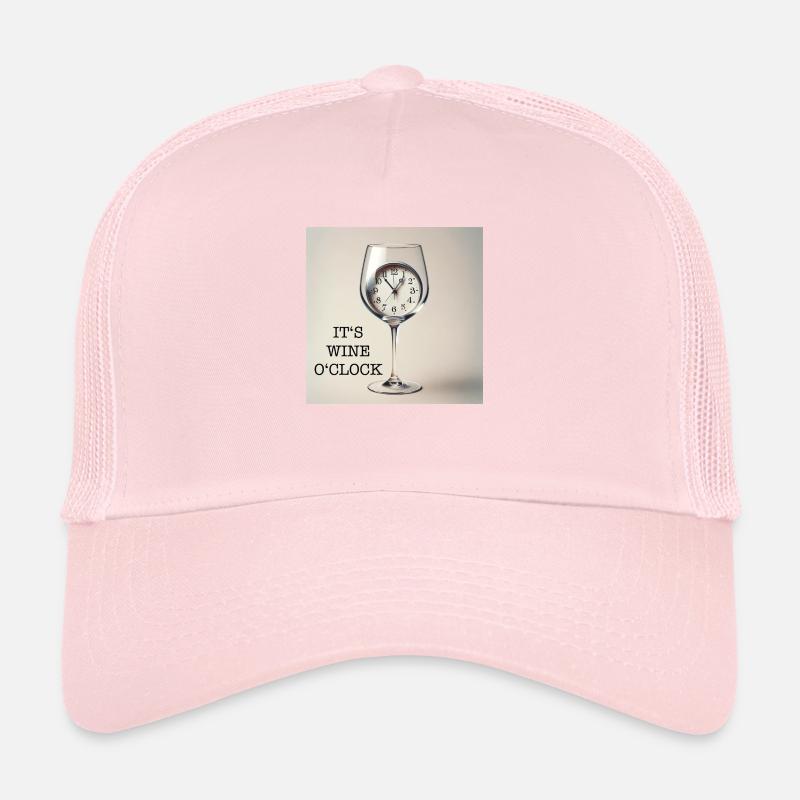 It‘s wine o‘clock - Trinkspruch Wein Trucker Cap