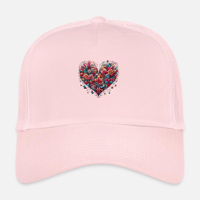 Heart1 Trucker Cap