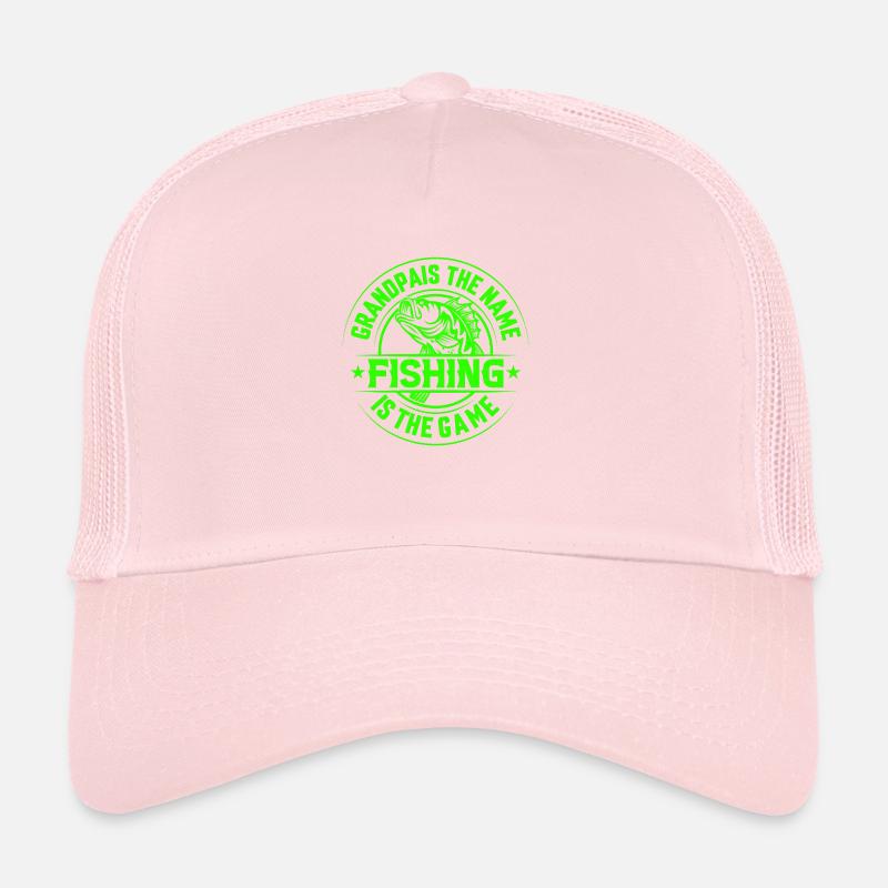 poisson, poisson, pêche, lac, mer, pêche, faune, exotique Casquette trucker 