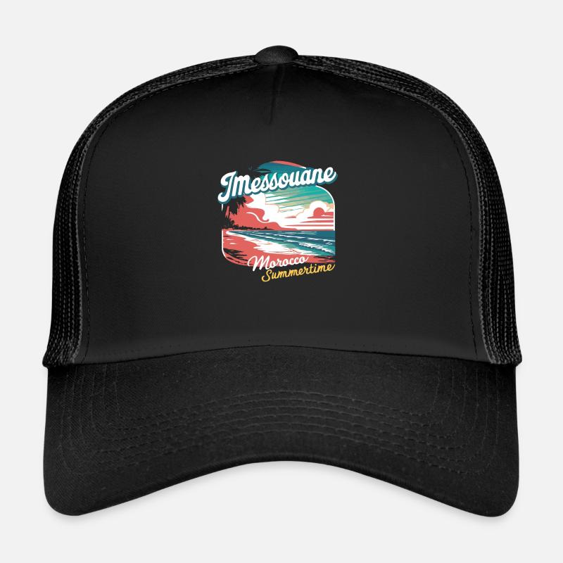 Éclat d'Imessouane: L'Essence Côtière du Maroc Casquette trucker 