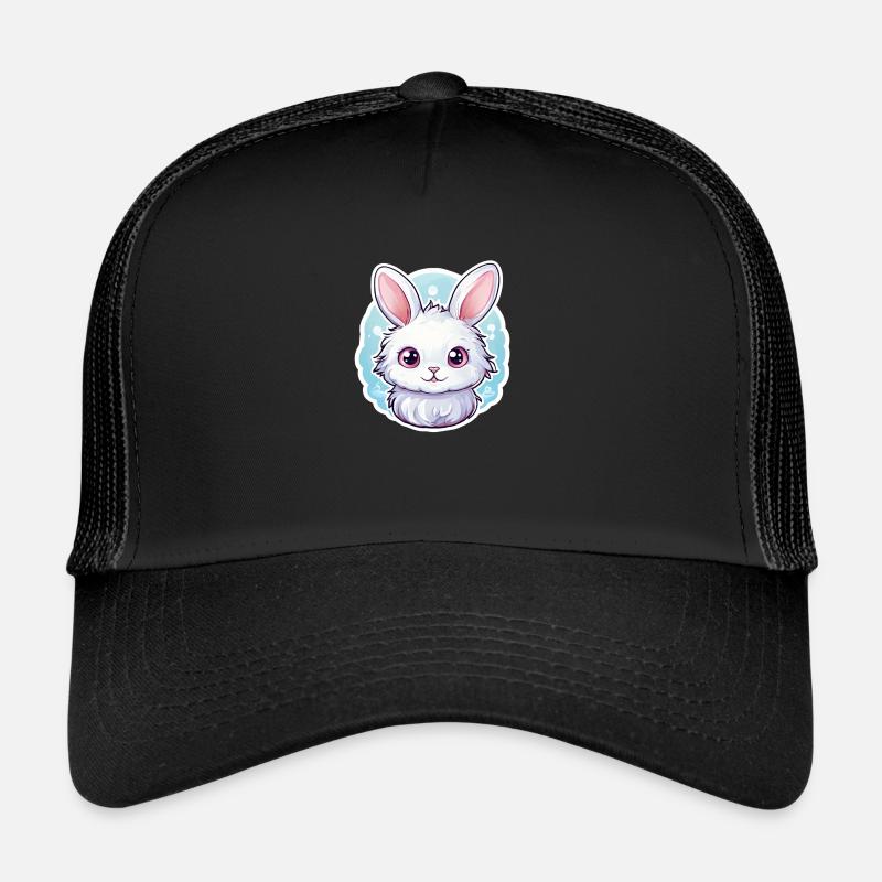 süßer Osterhase - Trucker Cap - Schwarz/Schwarz
