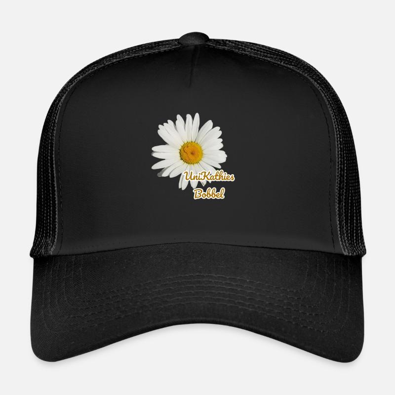 Unikathies flower - Trucker Cap - black/black