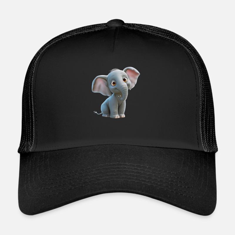 Drolliger kleiner Elefant Trucker Cap