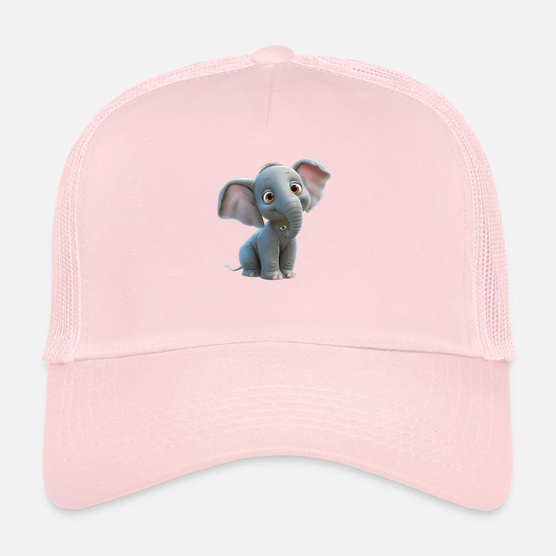 Drôle de petit éléphant Casquette trucker 