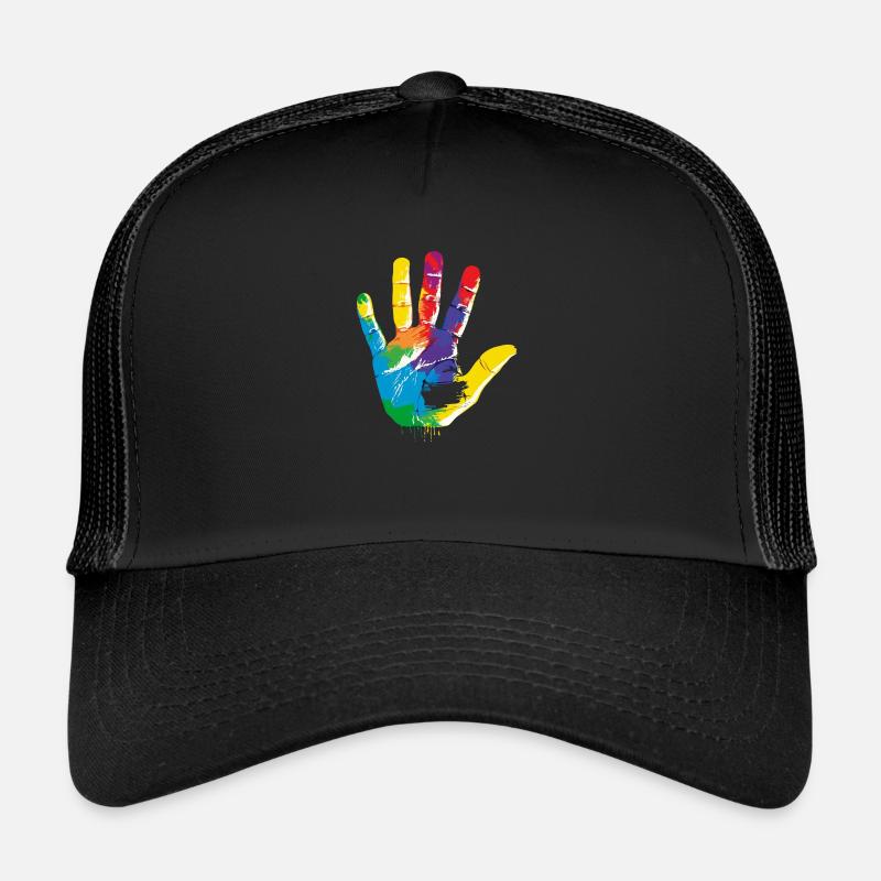 rainbow Trucker Cap